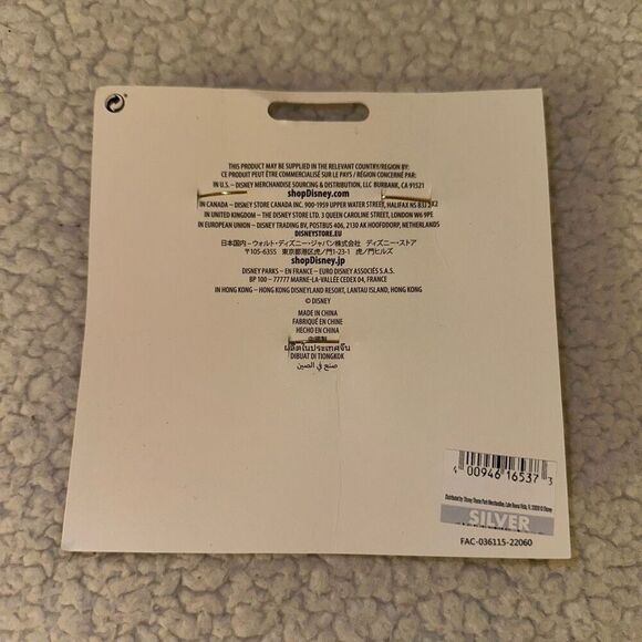 Disney Parks Minnie Mickey Mouse Flower Brooch Pin Set of 3 NWT - Picture 4 of 4